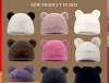 The 2024 new fashionable and trendy summer warm European mink fur bear ear hat and women's fur hat are bestsellers Item Picture